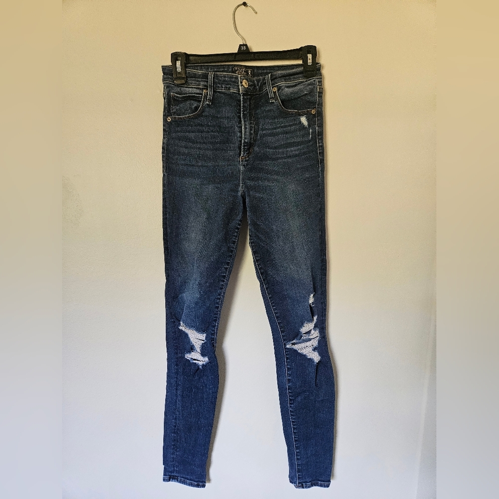 Abercrombie & Fitch Women's size 28/6L simone high rise super skinny